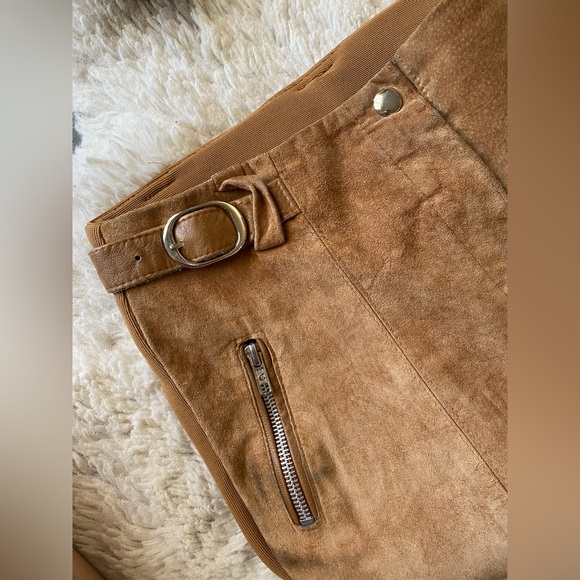 Vintage “Talk of the Walk” suede skinny pants - Picture 2 of 8